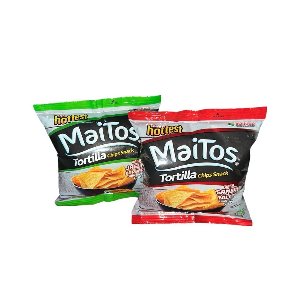 

Mr Hottest Maitos Tortilla Chips Snack - Netto 10gr