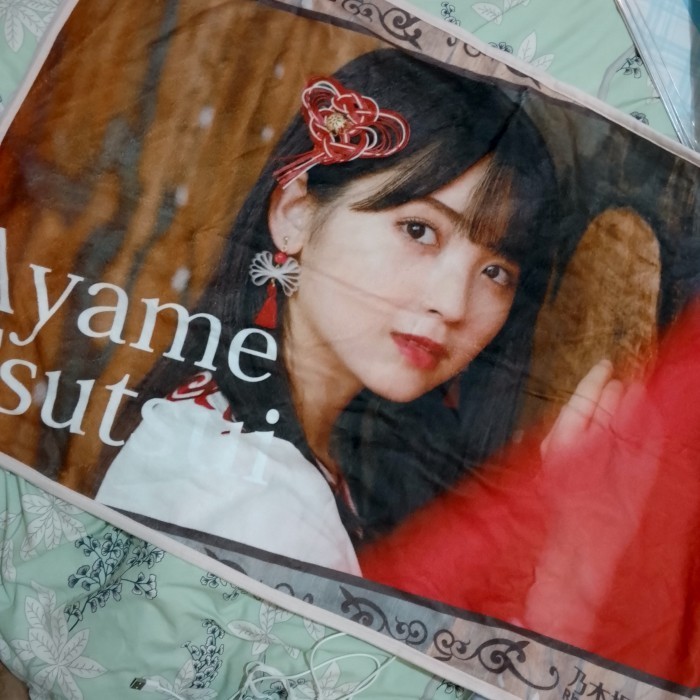 

TOWEL Blanket Tsutsui Ayame Nogizaka46 Rhythm Fes gift [unsealed]