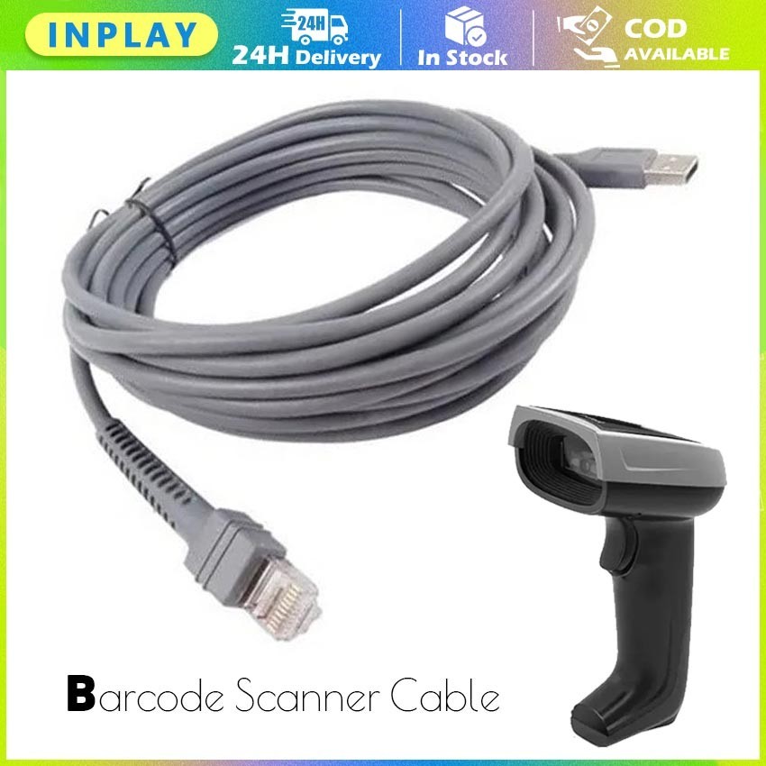 2 Meter Kabel Scanner Barcode Simbol USB / USB Cable fit for Motorola Symbol Barcode Scanner