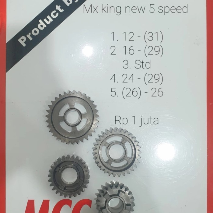 mx king new 5 speed