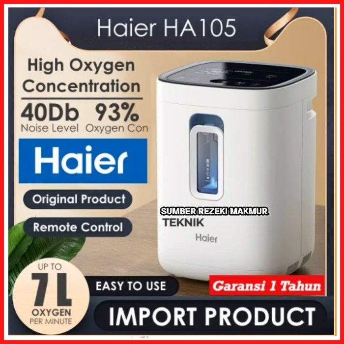 Haier HA-105 Oxygen Concentrator Generator Mesin Oksigen HA 105 Medis