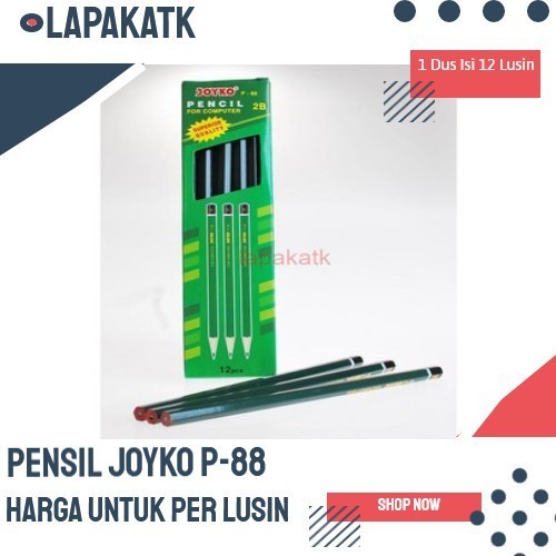 

PROMO P88 Pensil 2b Joyko P-88 (PER LUSIN)