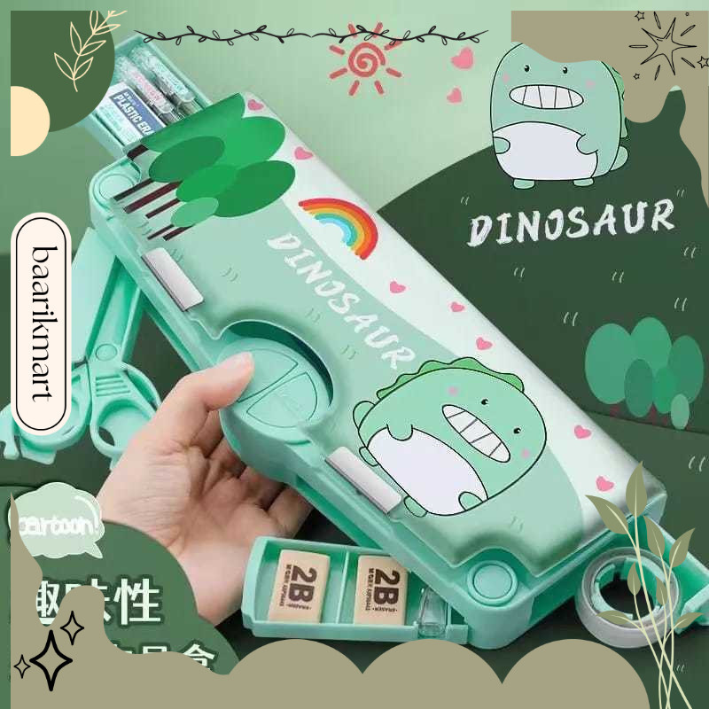 

( zwq ) K001 Kotak Pensil Multifungsi Motif Kartun Untuk Laki Laki Perempuan / Tempat Pensil Serbaguna Anak Sekolah TK SD BRK