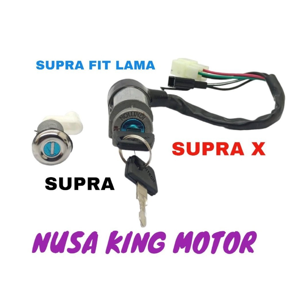 KUNCI KONTAK SET SUPRA SUPRA X SUPRA FIT LAMA KEY SET HONDA SUPRA