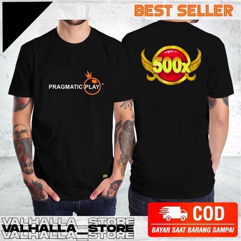 KAOS PRAGMATIC PLAY / BAJU ZEUS / T-SHIRT PREMIUM / KAOS ZEUS / GATES OF OLYMPUS / KAOS DISTRO/ BAJU