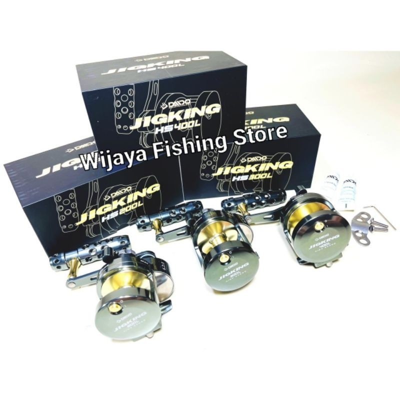 cuci gudang cuci gudang Reel Pancing OH Daido Jigking HS 200 L 300 L 400 L