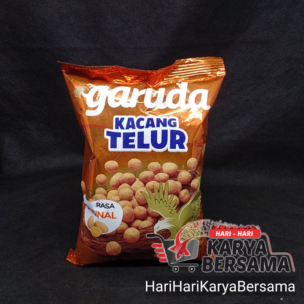 

MAKANAN RINGAN KACANG GARUDA TELUR 210GR