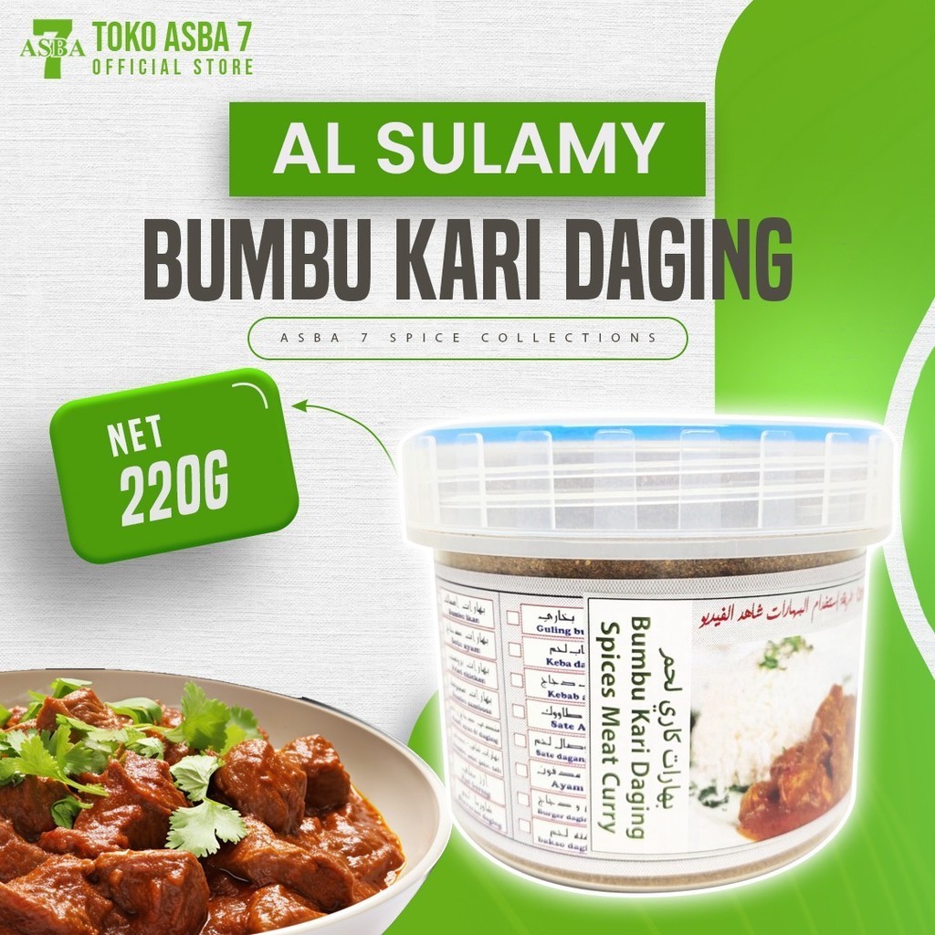 

AL SULAMY BUMBU KARI DAGING 220G