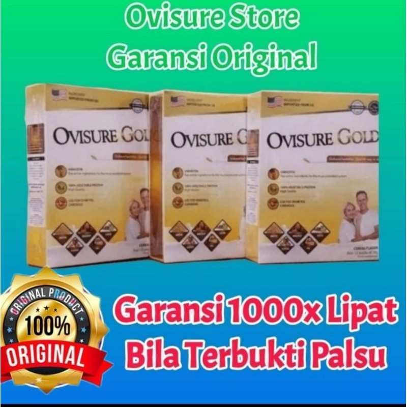 

ORIGINAL 100% Ovisure Gold Susu Vitamin Tulang dan Sendi Multi Fungsi