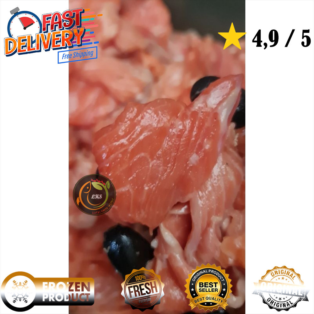 

Tetelan Full Daging Salmon