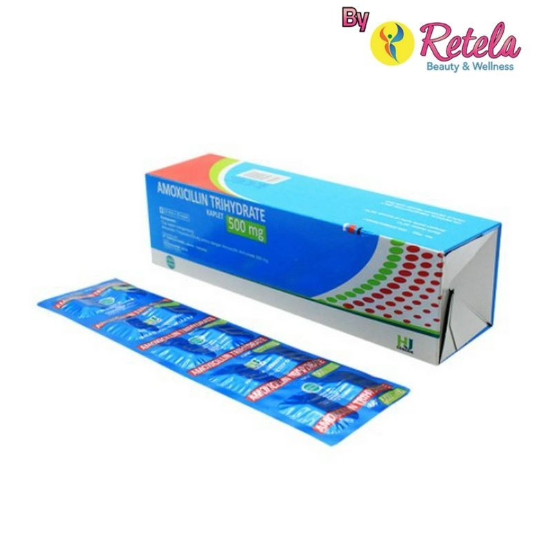 AMOXICILLIN GENERIK_01 500 MG 1 STRIP @ 10 KAPLET