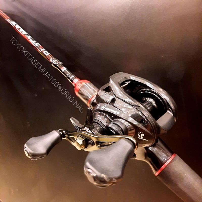 Paket Baitcasting - Abu Garcia BLACKMAX & Vengeance Satu Set