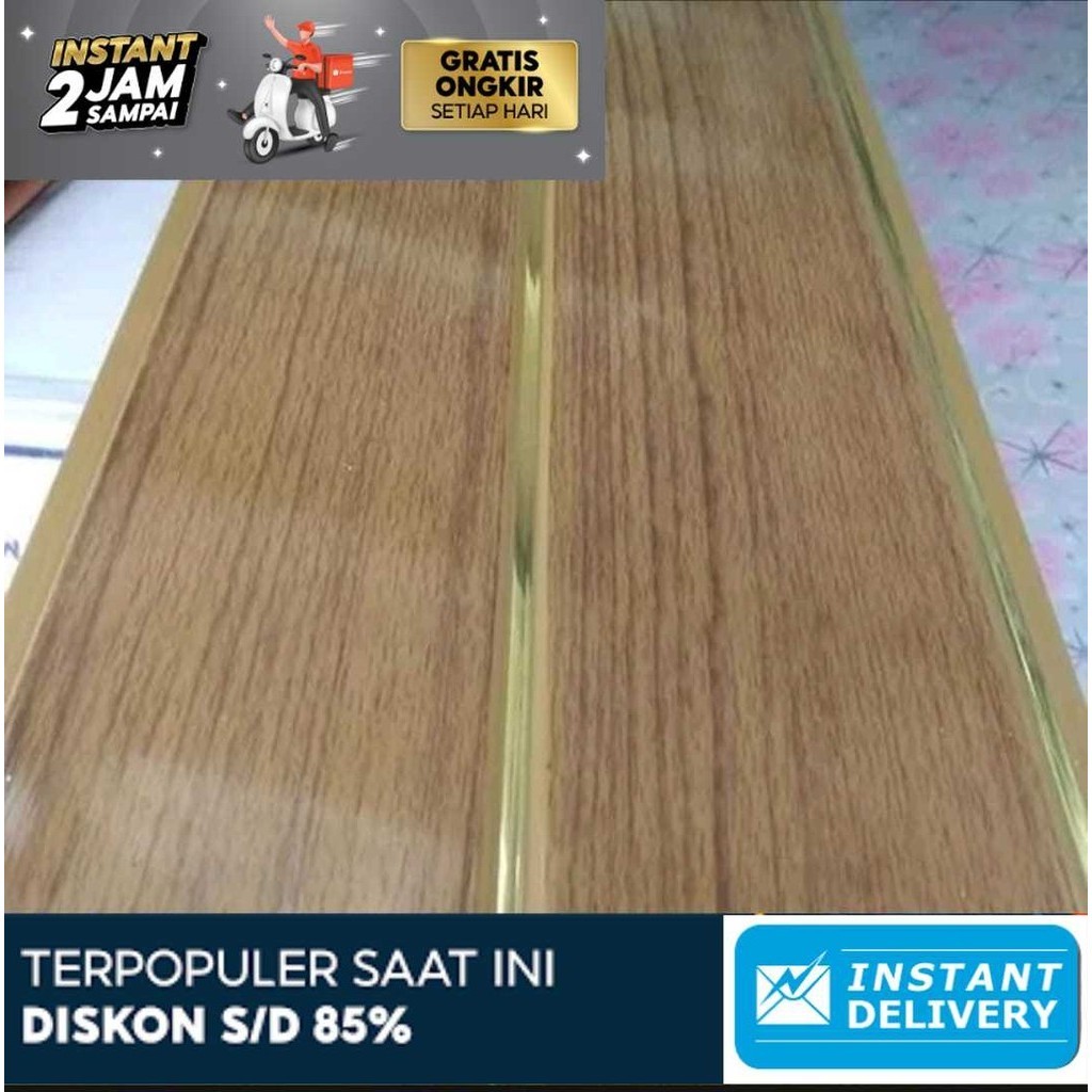 plafon pvc serat kayu best Glossy