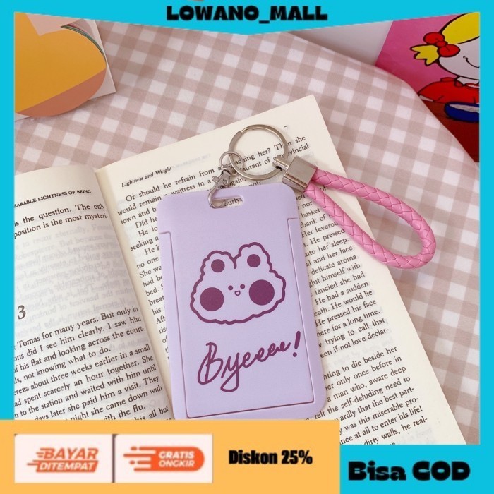 

[[LOWANOMALL]] TERLARIS Casing Pelindung Kartu Korean Style Aesthetic Easy Going Case Kartu C COD