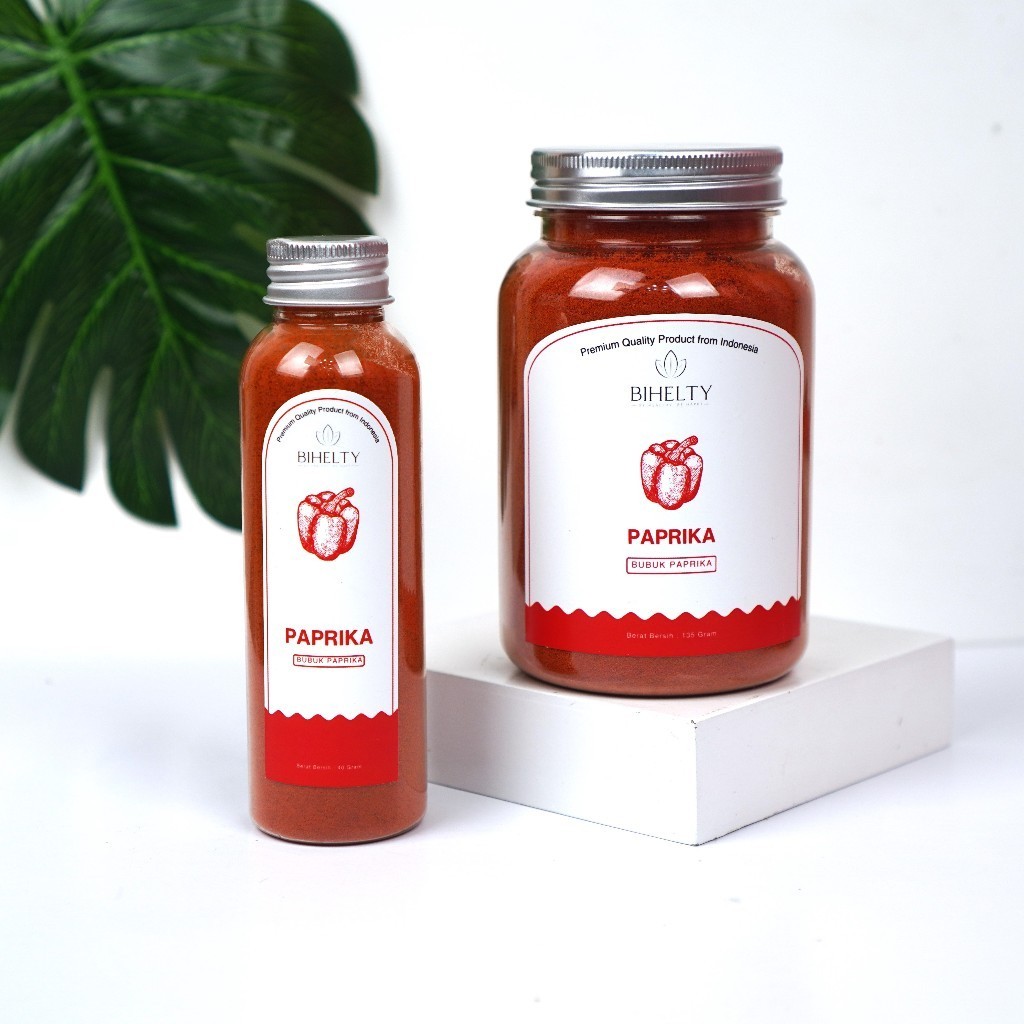 

Bihelty Paprika Bubuk Merah 100% Murni & Asli Paprika Powder Capsicum Powder
