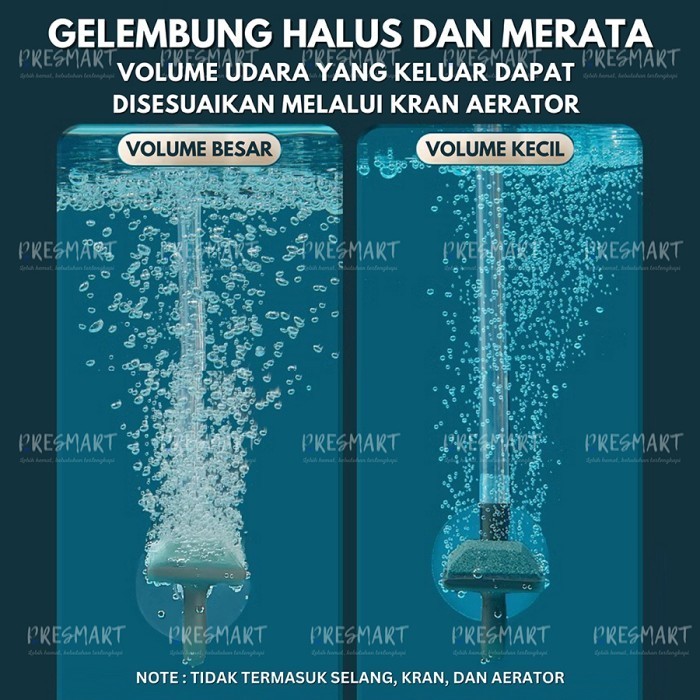 Mini Batu Gelembung Udara Airstone / Mini Airstone Nano / Batu Aerator Nano