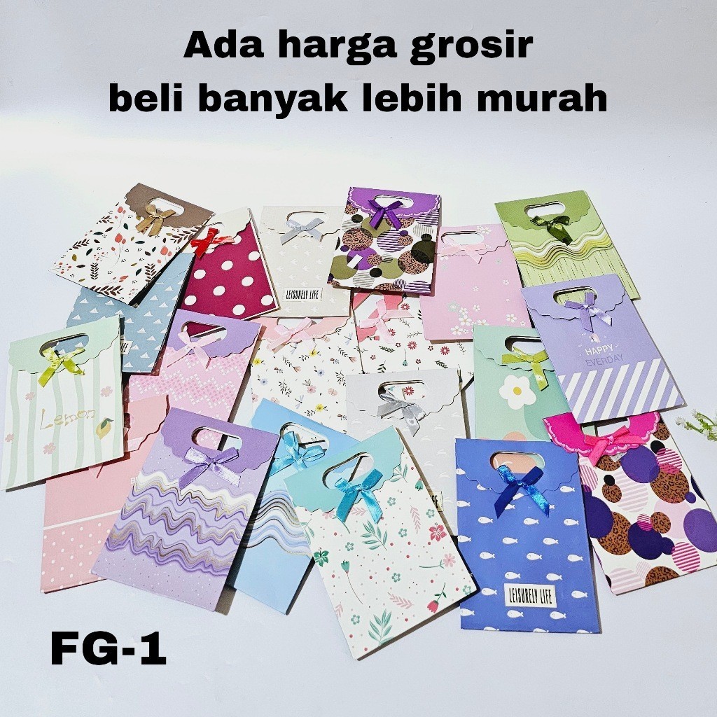 

(ANL)Hand Bag Kado FG-1(S) / Goodie Bag / Tas Serbaguna / Tas Tenteng/Tas Kado/Tas Hadiah