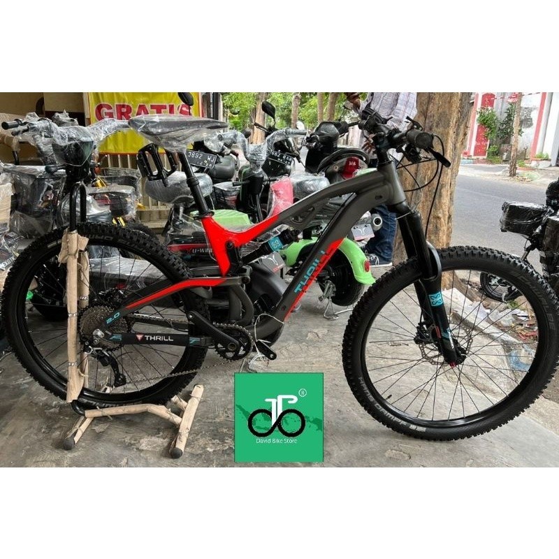 Sepeda MTB 27.5" Thrill Ricochet 2.0 T140 TERBARU 2 (Seken, Like NEW)