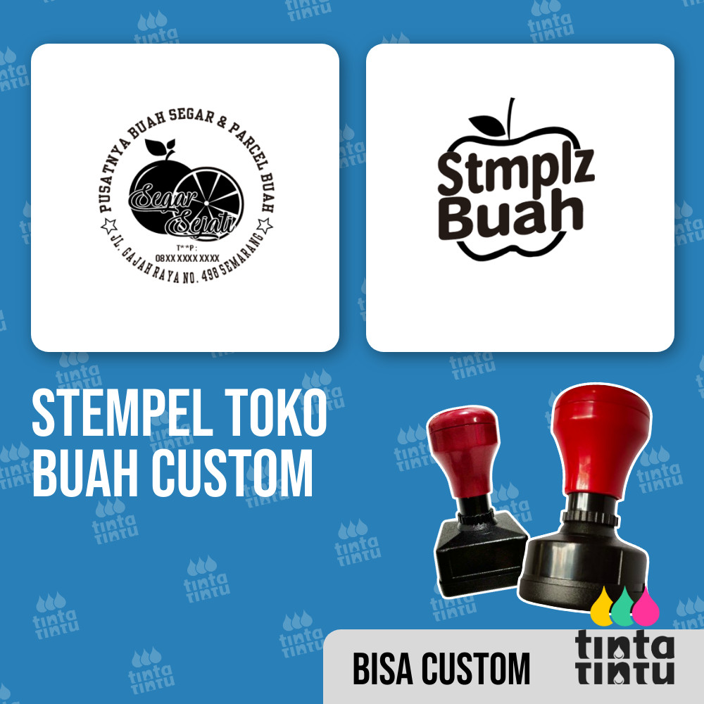 

Stempel Toko Buah Custom