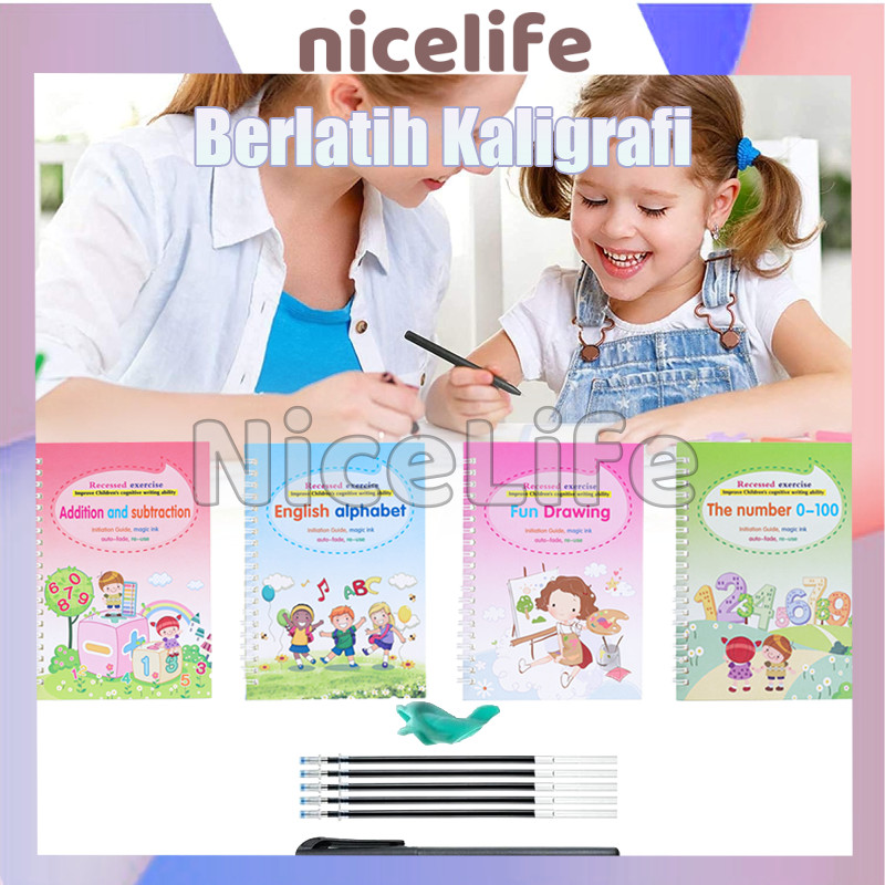 

Magic Book 3D Buku Edukasi / Buku Menulis Edukasi Buku Anak Belajar Menulis Buku / Buku Belajar Menulis Huruf Dan Angka