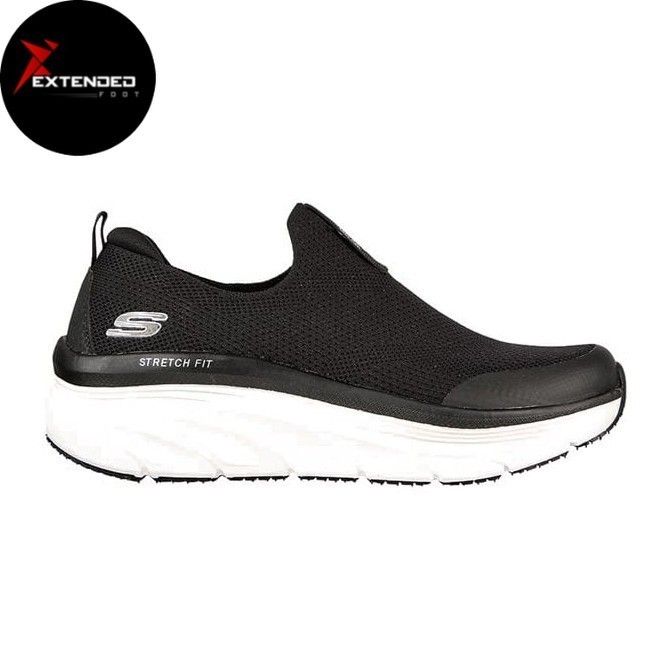 Sepatu Skechers D'Lux Walker Women's Sneaker - Black