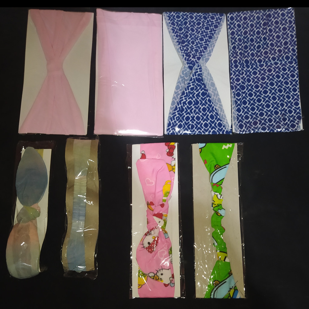 Bandana Wanita Hairbrand Imfort Quality (Gambar Realpict) / Bandana Hairbrand Wanita Elastis / Banda