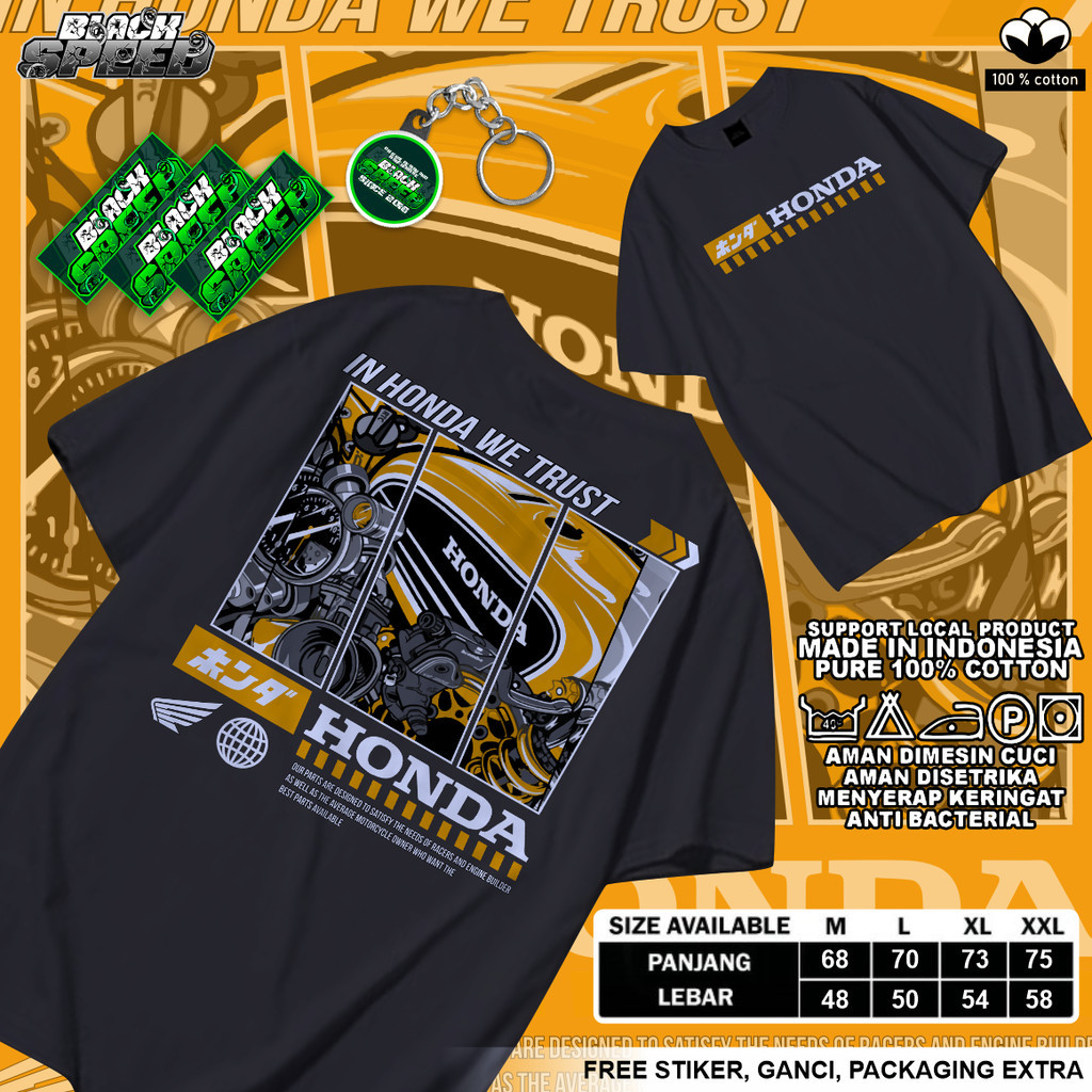 Kaos  HONDA Kaos Honda CB Kaos Motor Herex Astrea Grand Plastisol Distro