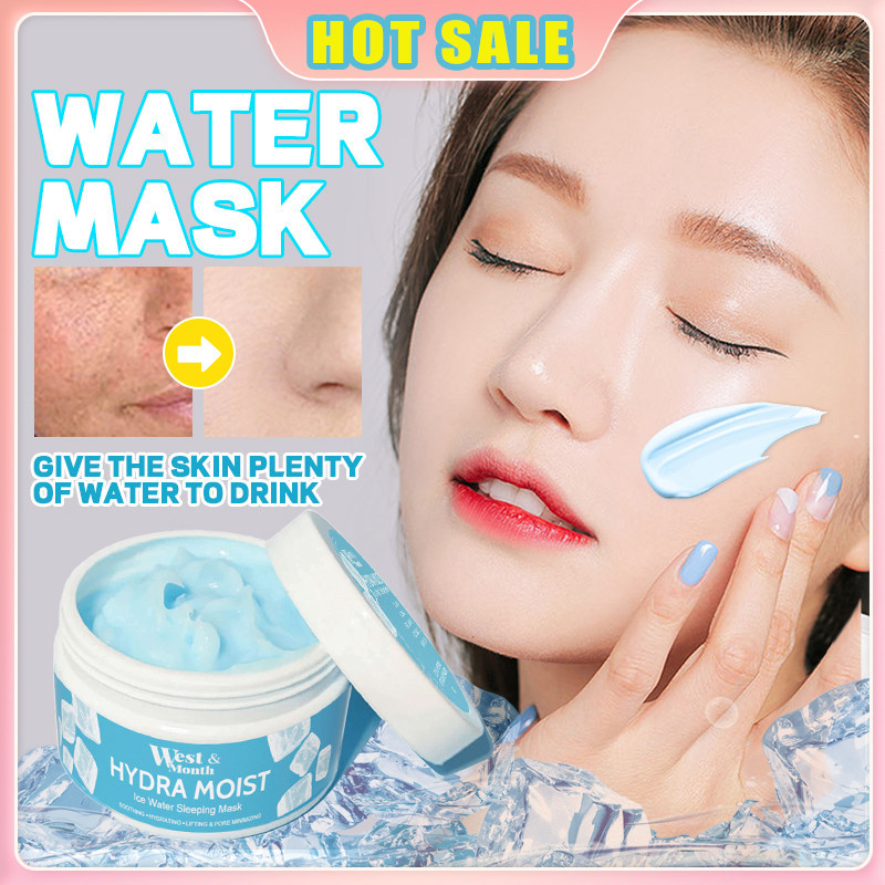 Moisturizing Ice Water Sleeping facial mask Night Repair First Aid For  hyaluronic acid Care Dark Sp