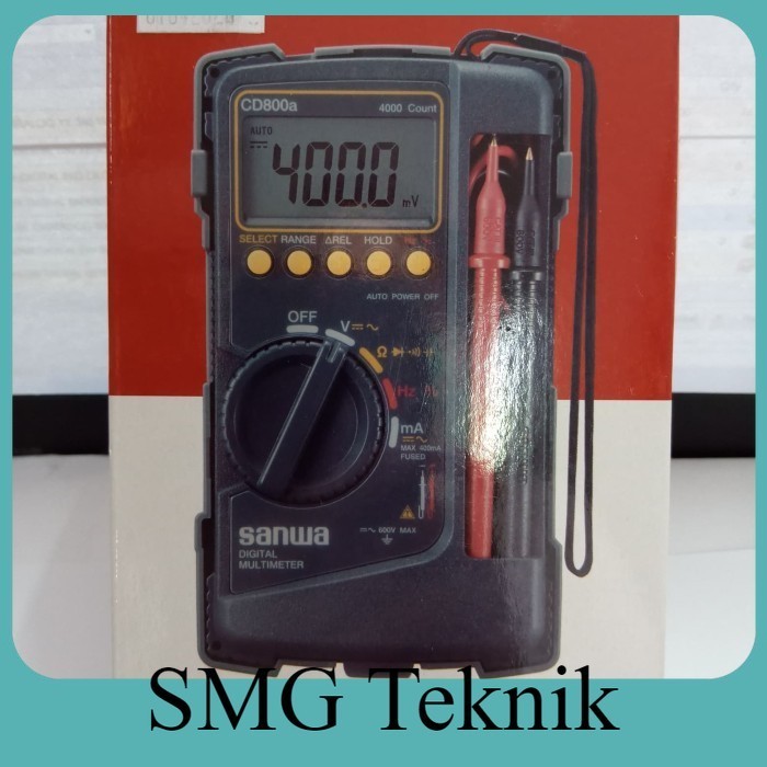 Terbaik AVOMETER DIGITAL CD 800 SANWA WDC870