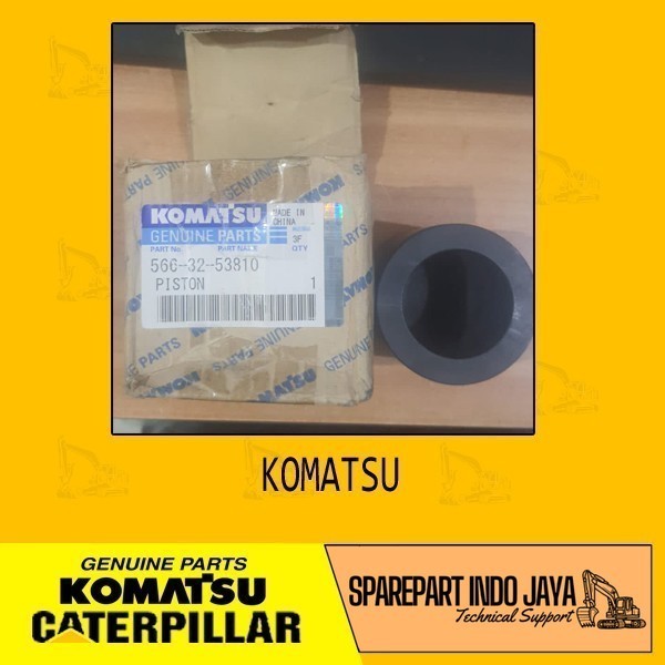 566-32-53810 PISTON GENUINE PARTS KOMATSU