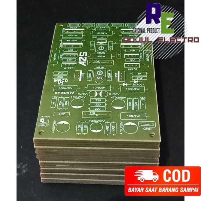 PCB Driver Power Amplifier MCRD V3