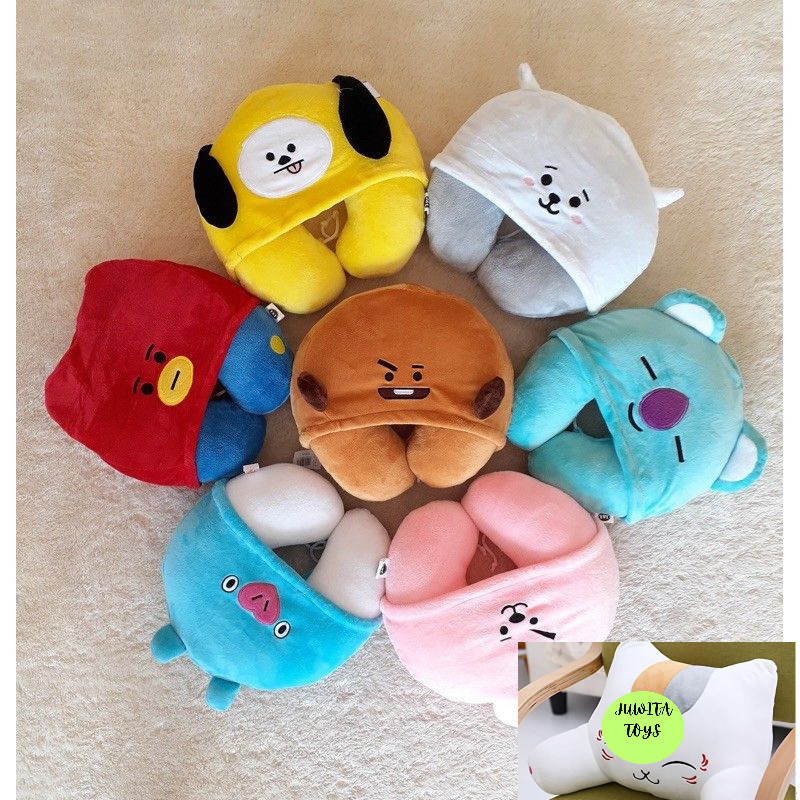 Bantal Leher Topi BTS Terbaru boneka 21
