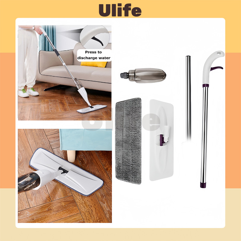 Pembersih Lantai Pel Pembersih Alat Pel Kain / Alat Pel Lantai Praktis / Alat Pel Lantai Semprot