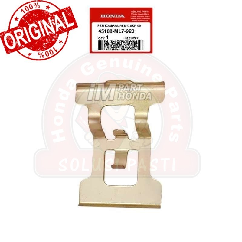 Original !! Spring Pad Plat Cakram Belakang New Blade 110 Karbu Supra X 125 Batman Helm in Fi Tiger 