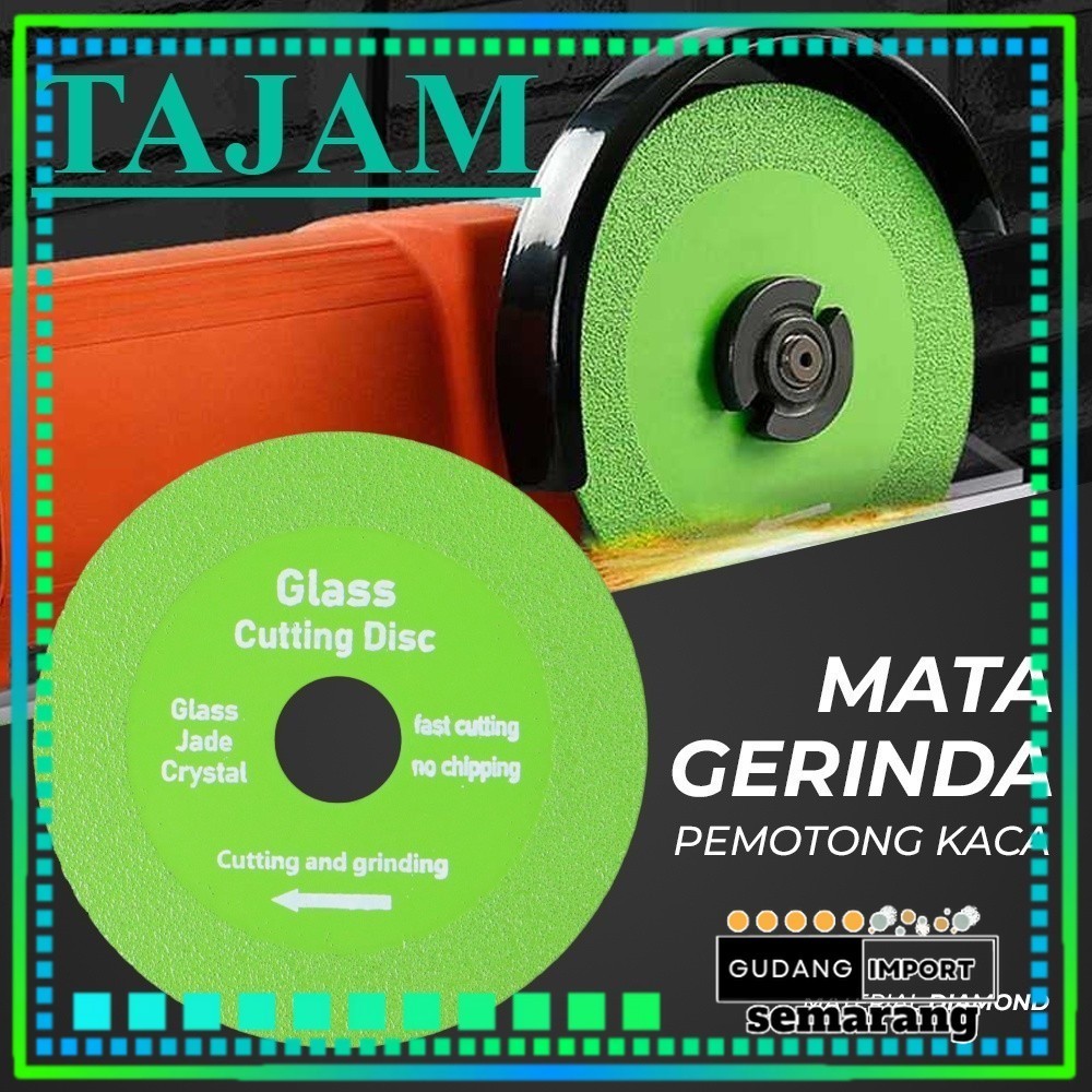 Mata Gerinda Potong Kaca Diamond Kaca Keramik Potong Poles Cutting Disc