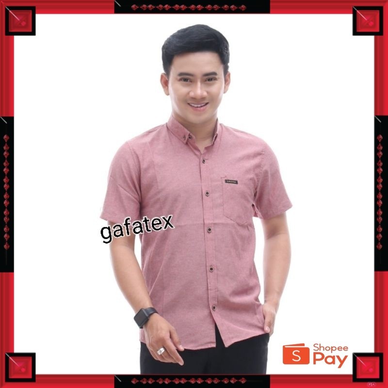 KAIN ADEM LEMBUT HALUS TEBAL / Kemeja  polos Hitam kualitas distro Kemeja polos pendek kemeja Pria k