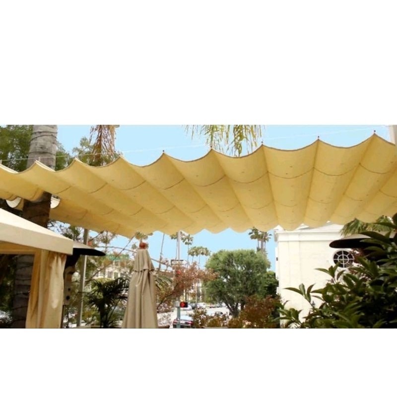 Awning Sun Shade Gelombang 2.5X5 Mtr Bahan D300