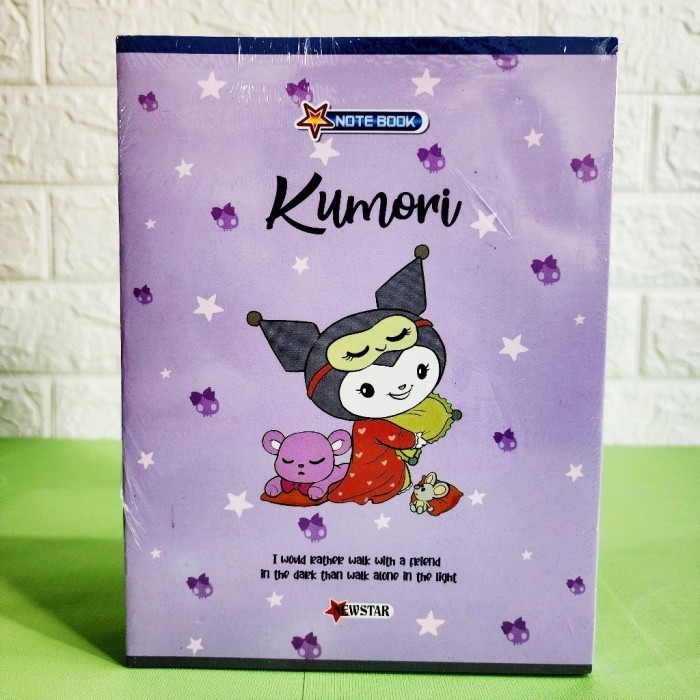 

1 PACK 5 PCS BUKU TULIS NEWSTAR 38 LEMBAR KARAKTER LUCU KUROMI - KUROMI