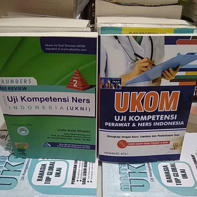PROMO ~ Paket 4 buku SINERSI R, fokus NERS, UKNI ners sounders, ukom perawat