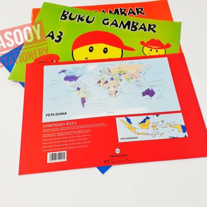

✨LARIS✨ -Buku Gambar ukuran A3 RIA (isi 10 buku)