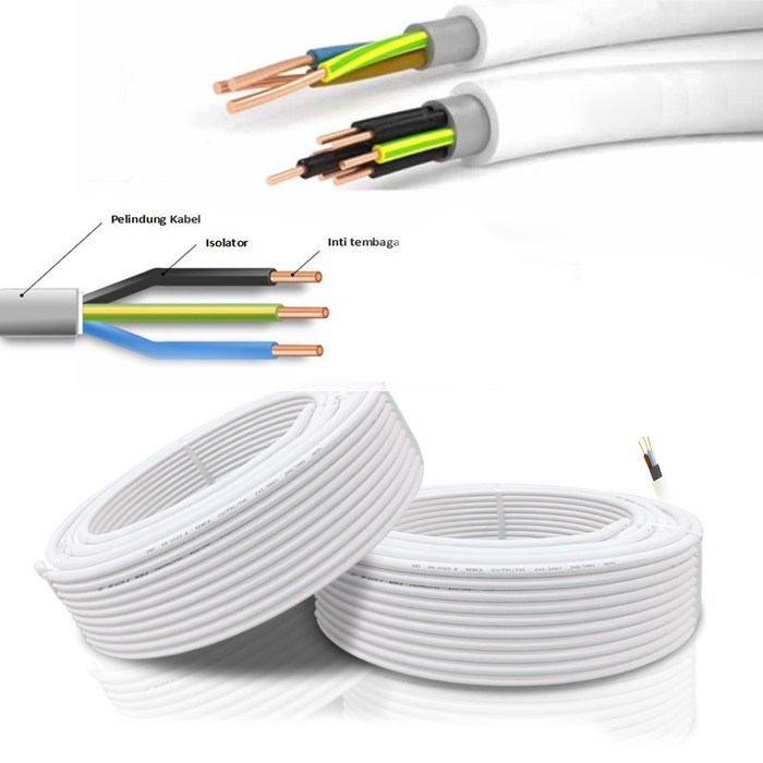 KABEL LISTRIK 2X1.5MM DAN 3X1.5MM