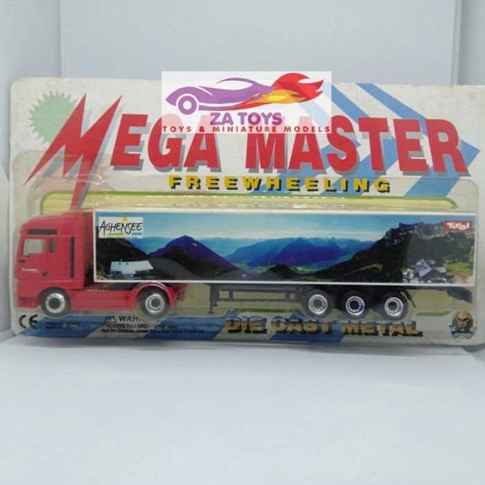 PTS99 Diecast Truck MAN TG-460 Siegwerk Merah by Mega Master Schuco 1:87
