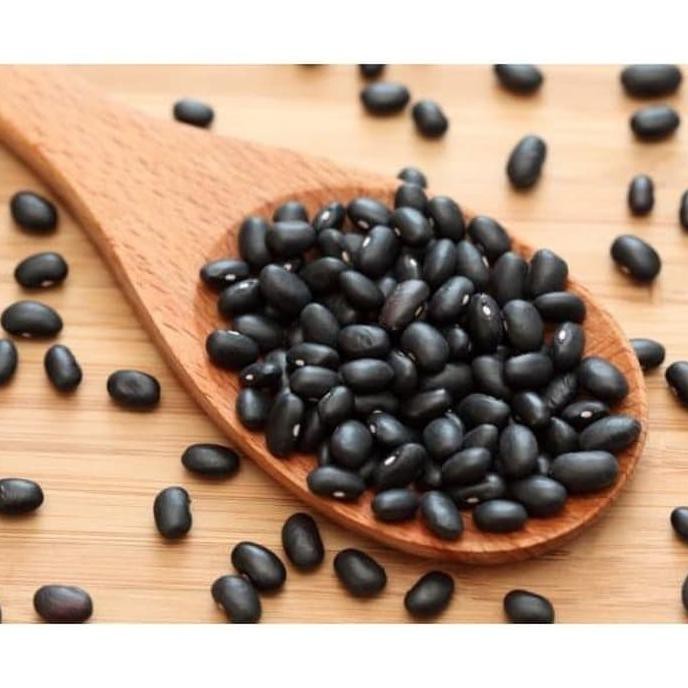 

HEMAT! Kacang kedelai hitam / Black Bean Import 1 Kg (1000 Gr) /500Gr 250Gr - KacangHitam 250