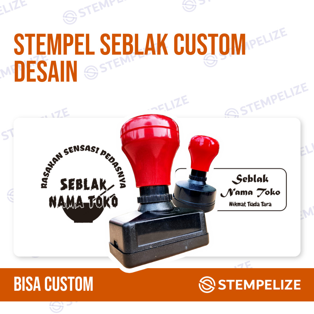 

Stempel Seblak Custom Desain