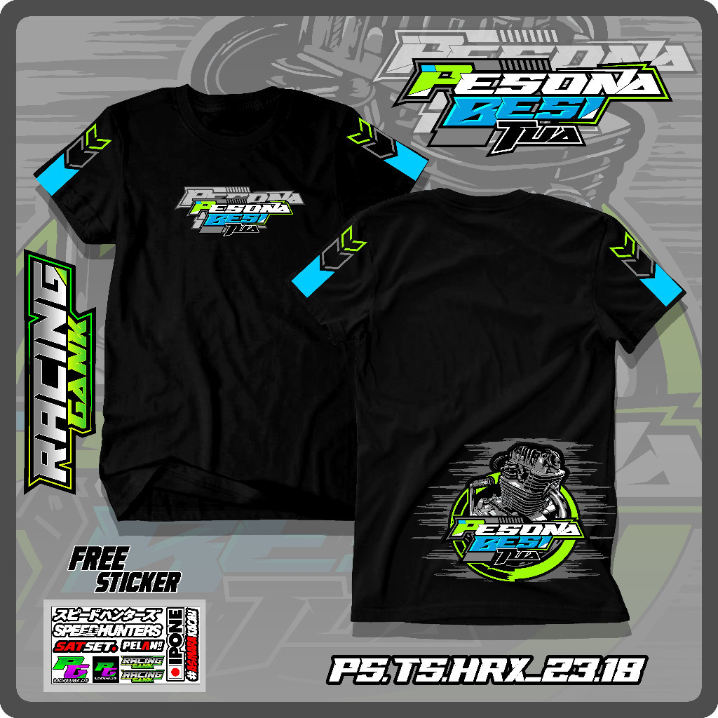 KAOS PESONA BESI TUA I Kaos racing pesona besi tua- kaos distro PS.TS.HRX-23.18