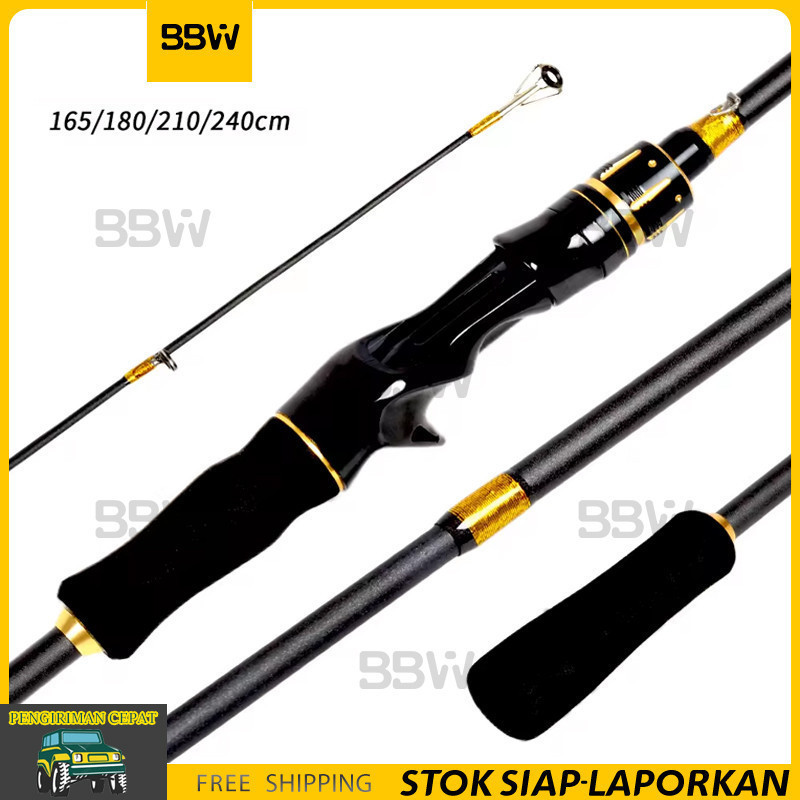 DAIWA Carbon Spinning Rod Casting Ultralight Carbon Spinning Rod Casting Rod Ultralight Fishing Rod 