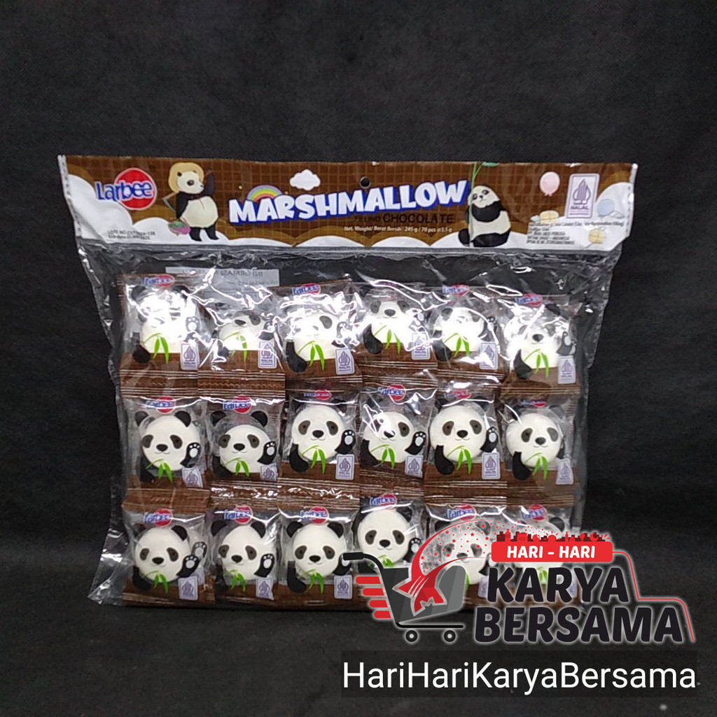 

LARBEE MARSHMALLOW FILLING CHOCOLATE 245GR