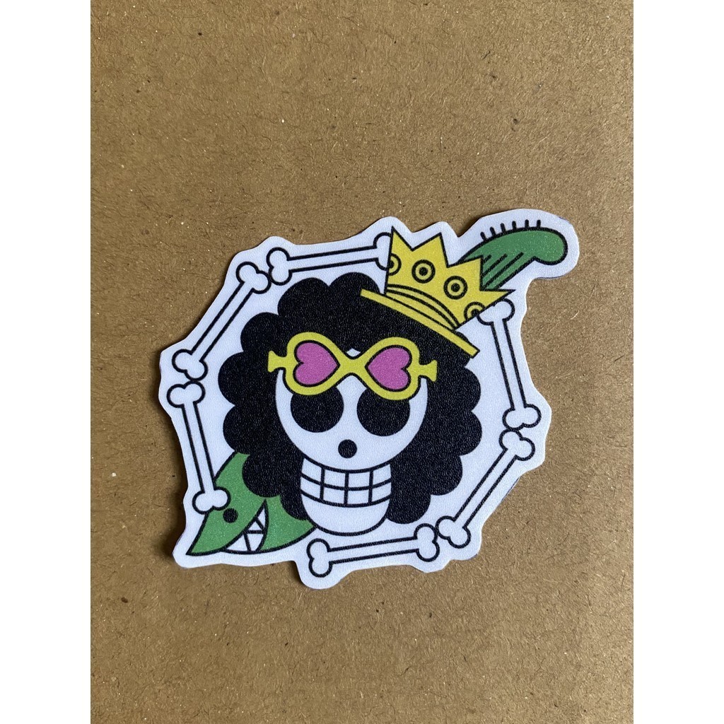 

Sticker Case Aestetik keren LOGO BROOK STRAWHAT ONE PIECE - STC23 - LOGO ZORO STRAWHAT ONE PIECE