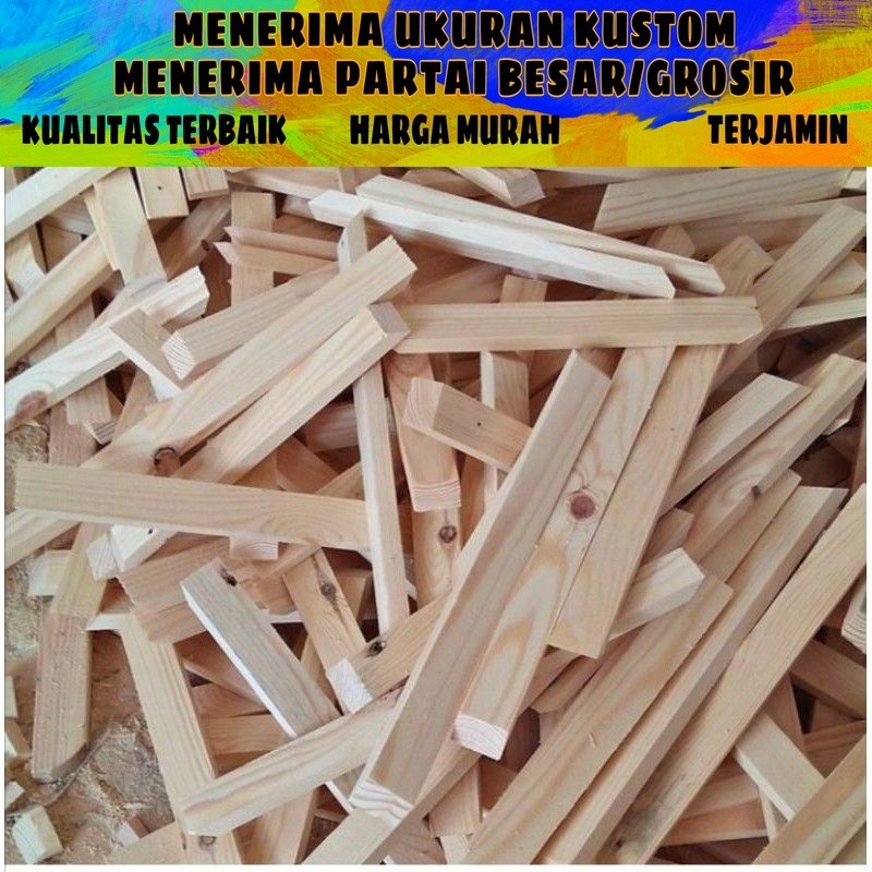 

STIK SERPIHAN KAYU JATI BELANDA UKURAN 10×2×2 CM TERMURAH