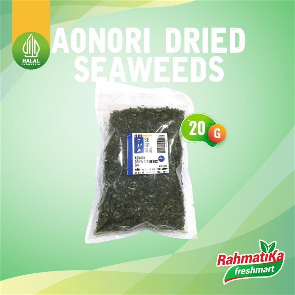 

Aonori Dried Seaweed / Bubuk Nori 20 gr